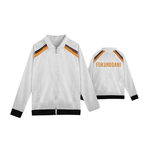 Tuboshu Anime Haikyuu Nekoma Fukurodani Chaqueta Cosplay Disfraz Haikiyu Jersey Ropa Deportiva Uniforme Hombres Mujeres Sudadera