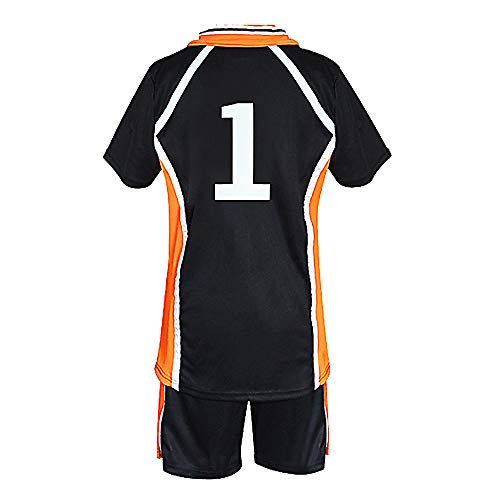 TUMUSKER Haikyuu - Traje de cosplay para la escuela secundaria y el equipo de voleibol uniforme para Karasuno Sportwear Jersey (Daichi Sawamura, s, s)