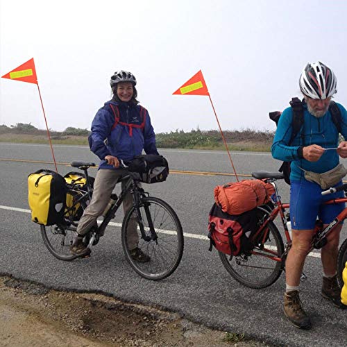 Twinkling Banderín de seguridad para bicicleta infantil, banderín para bicicleta, banderín, accesorio para bicicleta infantil, banderín naranja para remolque, patinete o Kart