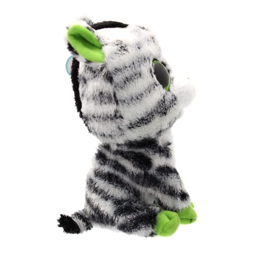 Ty 7136036 Beanie Boos - Zebra de peluche Zig-Zag, 15 cm [Importado de Alemania]