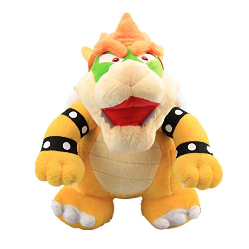 uiuoutoy Super Mario Bros Koopa Bowser Peluche Koopaling Soft Dolls Regalo (Bowser King Koopa)