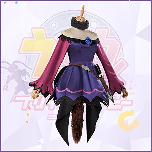 ULLAA Rice Shower decisive suit cos game with the same clothes cosplay costume female full set XS purple