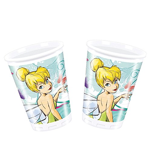 Unique Party 71362 - Vasos de plástico (200 ml, 8 unidades)