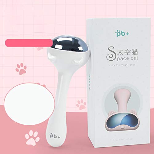 Uniquelove Espacio para Perros Gato Peine para Mascotas Productos De Aseo Perros Cepillo para Quitar El Pelo Deshedding Kitty Limpieza Masaje Baño Suministros para La Tienda De Mascotas - Blanco