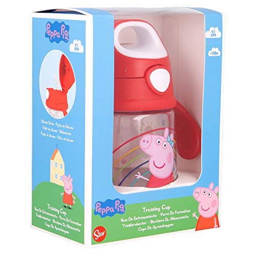 VASO ENTRENAMIENTO POP UP TRITAN 370 ML PEPPA PIG LITTLE ONE