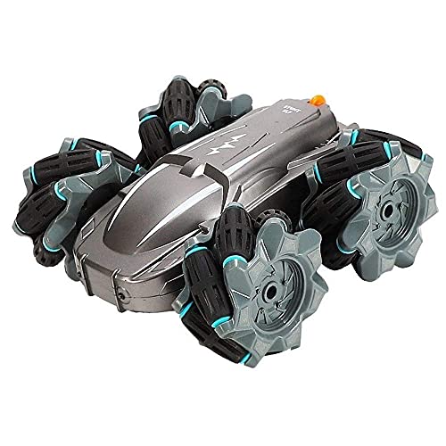 Vehículo RC Coche de control remoto Todo terreno Conducción de doble cara Coche Rc Carga USB Camiones todo terreno 2.4G 4WD Neumáticos antideslizantes Conducir Coches RC para niños Coche de juguete de