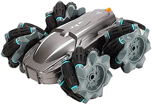 Vehículo RC Coche de control remoto Todo terreno Conducción de doble cara Coche Rc Carga USB Camiones todo terreno 2.4G 4WD Neumáticos antideslizantes Conducir Coches RC para niños Coche de juguete de