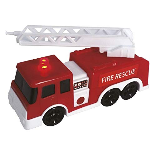 Vehículos de Emergencia de Ruedas Libre. con LUZ y Sonido. 4 Modelos Disponibles. Emergency Service Vehicles Fire - COMANSI