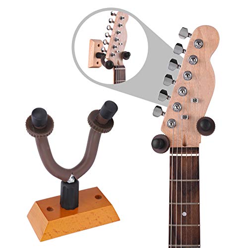 VGEBY Colgador de Guitarra, Colgador de Pared para Guitarra, Soportes de Gancho de exhibición de Tienda para Guitarras eléctricas, Instrumentos de Ukelele bajo