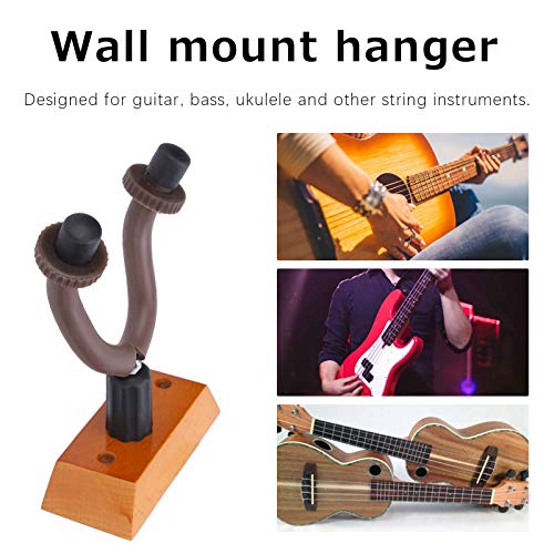 VGEBY Colgador de Guitarra, Colgador de Pared para Guitarra, Soportes de Gancho de exhibición de Tienda para Guitarras eléctricas, Instrumentos de Ukelele bajo