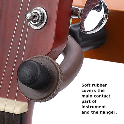 VGEBY Colgador de Guitarra, Colgador de Pared para Guitarra, Soportes de Gancho de exhibición de Tienda para Guitarras eléctricas, Instrumentos de Ukelele bajo