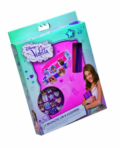 Violetta - Set de 3 Pulseras con Accesorios (Kids WD95001)