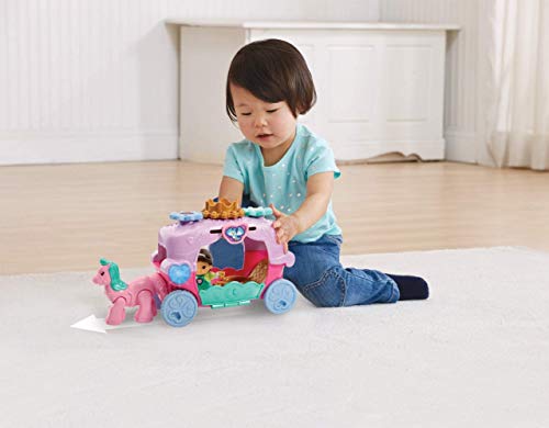 VTech- Carruaje Real TutTut Amigos Carroza interactiva, Incluye a la Princesa Alexia (3480-198522)