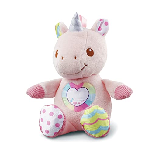 VTech – Peluche de Unicornio Musical y parlante para bebé – Versión FR