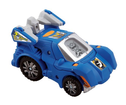 VTech Switch & Go Dino - Figura transformable, Tricerátops (80-122422)