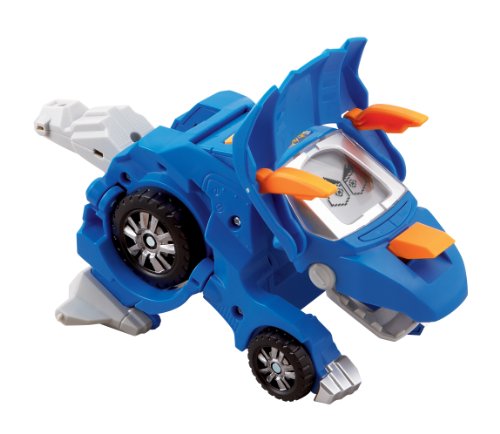 VTech Switch & Go Dino - Figura transformable, Tricerátops (80-122422)