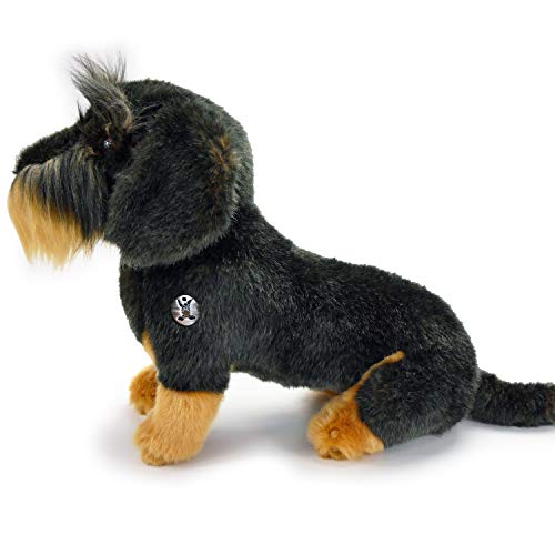 Waldi - Perro salchicha de peluche sentado (31 cm)