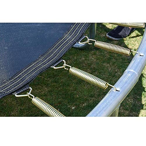 Wangkangyi Trampolín de 183 cm de diámetro, para exteriores, juego completo con red de seguridad, cubierta para los bordes y accesorios, soporta hasta 300 kg