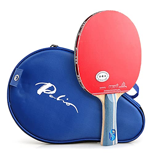 WANGYA Raqueta Tenis de Mesa Experto Mesa Tenis Raqueta Mesa Tenis Ping Ping Pong Raquete Roquete De Ping Pong Pong Raquetas Tenis de Mesa Profesional (Color : 2008 Long Handle)