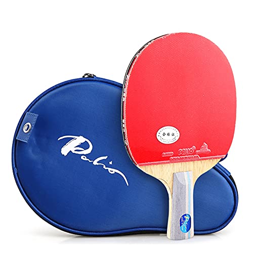 WANGYA Raqueta Tenis de Mesa Experto Mesa Tenis Raqueta Mesa Tenis Ping Ping Pong Raquete Roquete De Ping Pong Pong Raquetas Tenis de Mesa Profesional (Color : 2008 Long Handle)