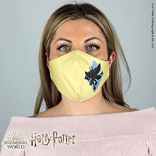 Warner Bros. Harry Potter Superheroes Mouthguard Masks Fabric Mask Adjustable Elastic Band Adult & Teen Comic Mask Nose Guard Mouth Noses (Cornish Pixies)