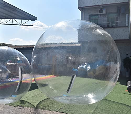 Water Ball 2 o 3 Metros - PVC Tarpaulin y de TPU Poliuretano - Esfera acuática Agua - Hinchable acuático - Water Zorb Ball, Water Games (C - Material PVC 3 m)