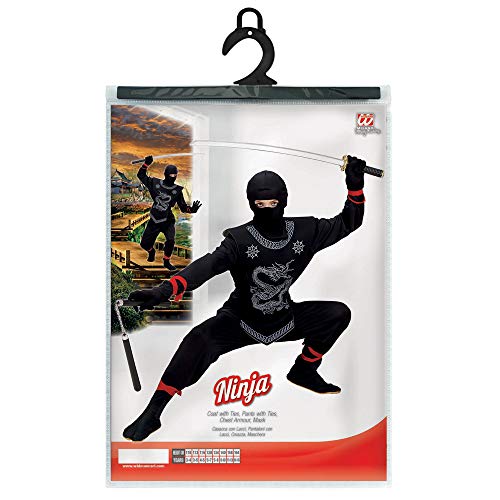 WIDMANN 74528 - Disfraz de ninja para niño (talla 158)