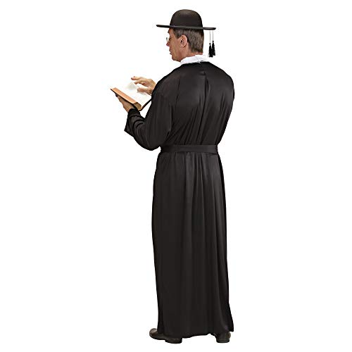 WIDMANN Abiti e Maschere Disfraz de vicario sacerdote para hombre, talla M (39012)