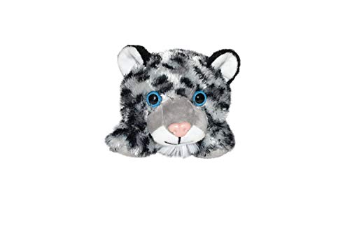 Wild Republic - Hug'ems, peluche pantera de las nieves, 18 cm (16235)