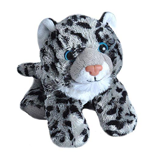 Wild Republic - Hug'ems, peluche pantera de las nieves, 18 cm (16235)