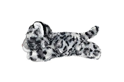 Wild Republic - Hug'ems, peluche pantera de las nieves, 18 cm (16235)