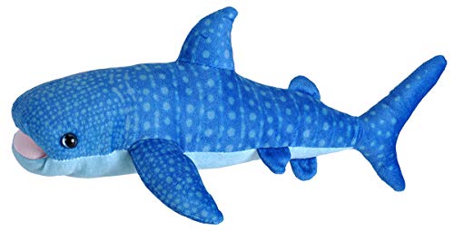 Wild Republic Living Ocean Mini Peluche Ballena Azul, Juguete Relleno, 40 cm