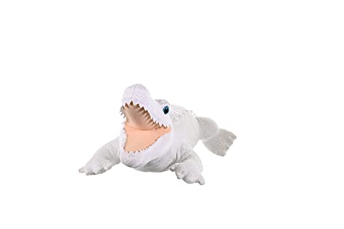 Wild Republic Peluche Caimán Blanco Cuddlekins, 30cm