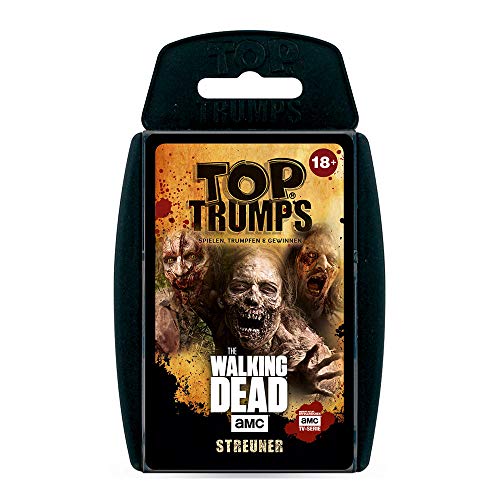 Winning Moves 63445 Top Trumps-The Walking Dead AMC Streuner Edition: Trumps con los Zombies más terroríficos de Allen Staffen, Juego de triunfas