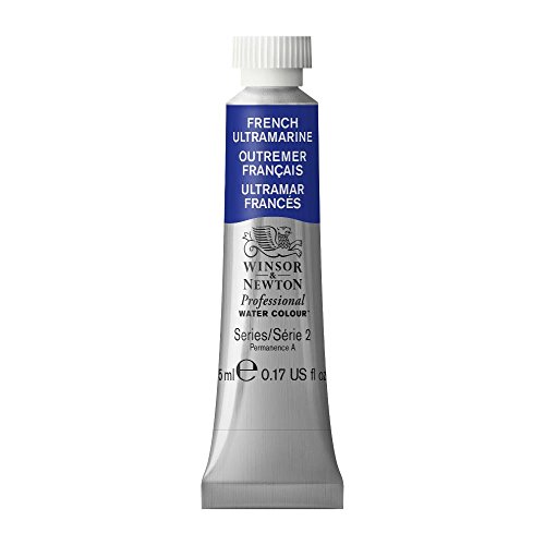 Winsor & Newton Professional - Pintura a Base de Agua, 5 ml Tubo, Azul (French Ultramarine 263)