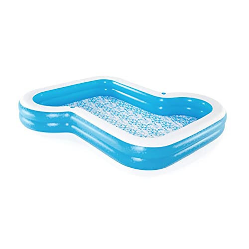 WUBAILI Piscinas Inflables Rectangulares para Adultos Y Niños, 2-7 Piscinas Inflables Espesas De PVC, Piscina De Salón para Fiestas De Agua, Piscina De Jardín De Verano Al Aire Libre