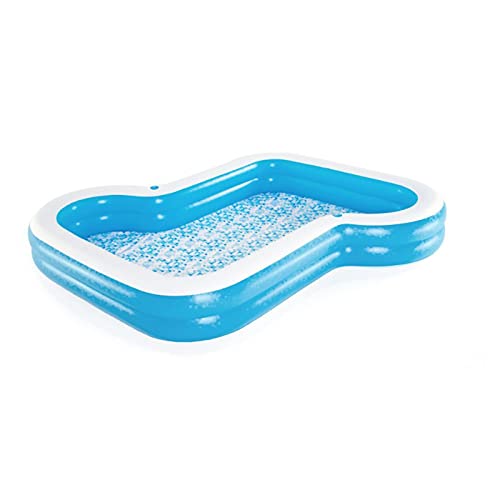 WUBAILI Piscinas Inflables Rectangulares para Adultos Y Niños, 2-7 Piscinas Inflables Espesas De PVC, Piscina De Salón para Fiestas De Agua, Piscina De Jardín De Verano Al Aire Libre