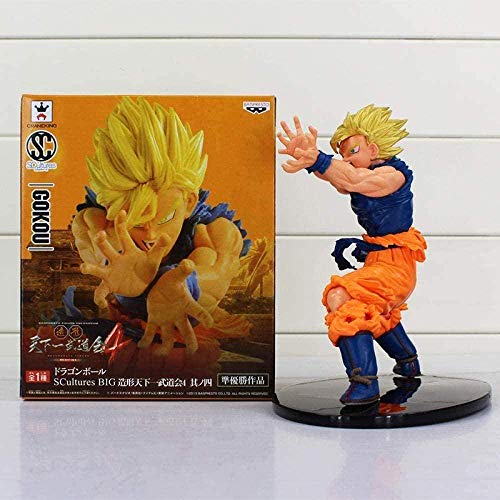 WUluMEI Neue Banpresto-Kulturen SC Big Dragon Ball Z Tenkaichi Budokai 4 Son Goku Actionfigur Modellkollektion Spielzeug