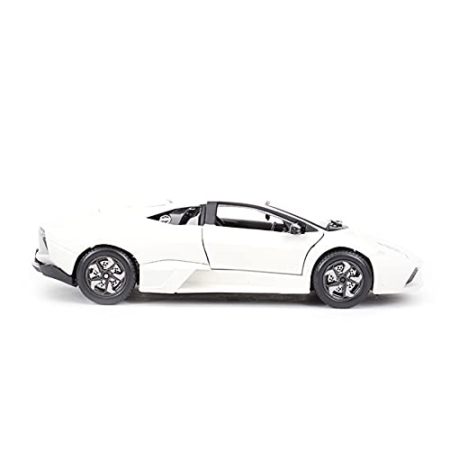 XHDMJ 1:24 para Reventon Alloy Diecast Car Model Kids Regalos Decoraciones (Color : Silver)