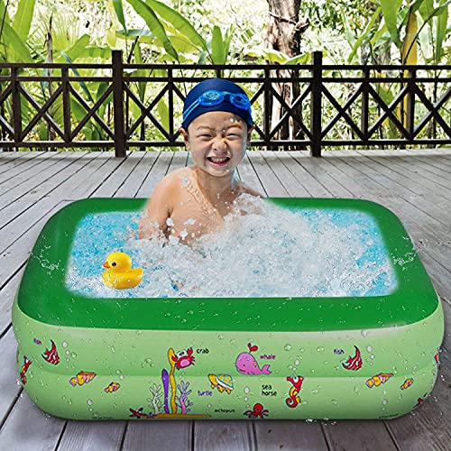 XIAOFEI Piscina Hinchable Niños, Familiar Inflable Piscina Infantil, para Niños Pequeños Grandes Juguetes Al Aire Libre para Actividades De Verano