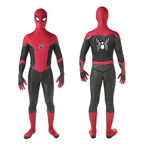 XNheadPS Lejos de casa Disfraces de Spiderman Niños 3-4 años Body Adultos Niño 3D Disfraz Mono Traje para Fiesta Halloween Navidad Carnaval Onesies,Far from Home- Kid M 125~135cm