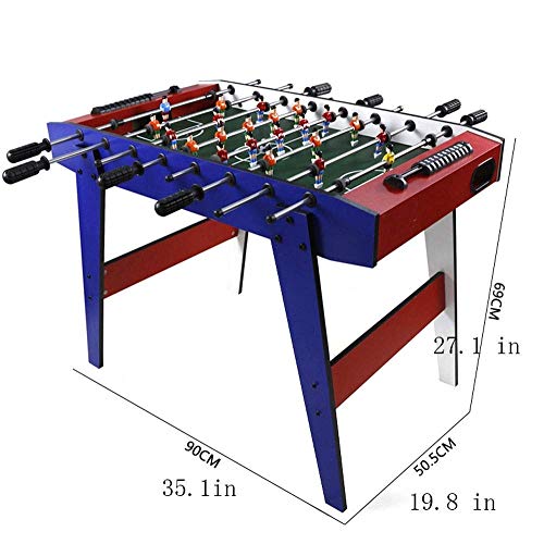 YAMMY Juego de futbolín, Mesa Multifuncional, futbolín, Billar, Ping Pong, Juego de Backgammon, Aire (Billar)