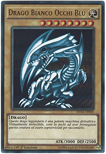 YGO Dragón Blanco Ojos Azul - Ultra Rara 1st Edition - DUSA-IT043 (Italia)