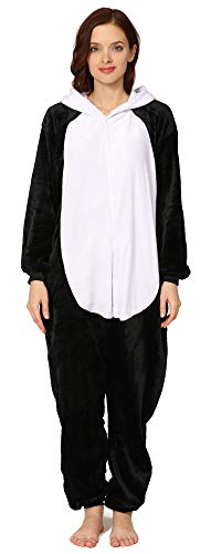 Yimidear Unisex Cálido Pijamas para Adultos Cosplay Animales de Vestuario Ropa de Dormir Halloween y Navidad