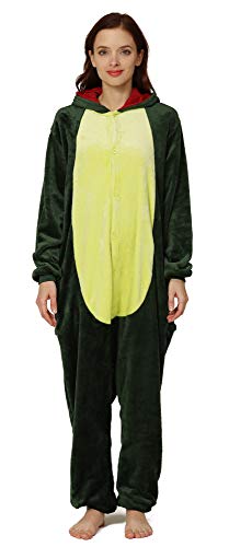 Yimidear Unisex Cálido Pijamas para Adultos Cosplay Animales de Vestuario Ropa de Dormir Halloween y Navidad