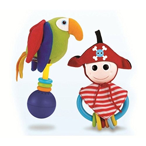 Yookidoo Pirate Play Set 40118 - Juego pirata y loro [Importado]