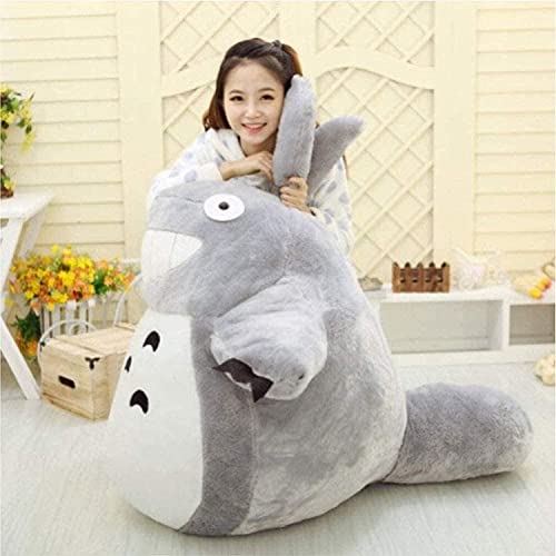 YWKXROM Mi Vecino Totoro muñeco de Peluche de Juguete Lindo Anime Mi Vecino Totoro Felpa Animal Gigante Gran Peluche cojín de Peluche Almohada Regalo de cumpleaños Vacaciones A (Size : 20cm)