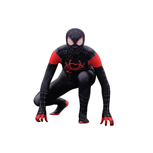 YXIAOL Universo Paralelo De Spider-Man 3D, Traje De Superhéroe, Vestido De Fiesta De Halloween, Traje De Cosplay De Anime, Adulto/Niño,Adult-S