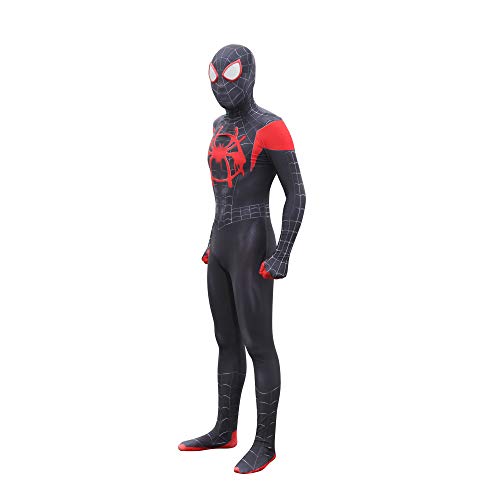 YXIAOL Universo Paralelo De Spider-Man 3D, Traje De Superhéroe, Vestido De Fiesta De Halloween, Traje De Cosplay De Anime, Adulto/Niño,Adult-S