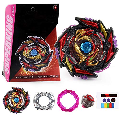 ZED- Peonzas, Beyblade, Burst Combat Gyro B-169 Boxed Creation God/Burst Gyro con Lanzador de Empuje Bidireccional